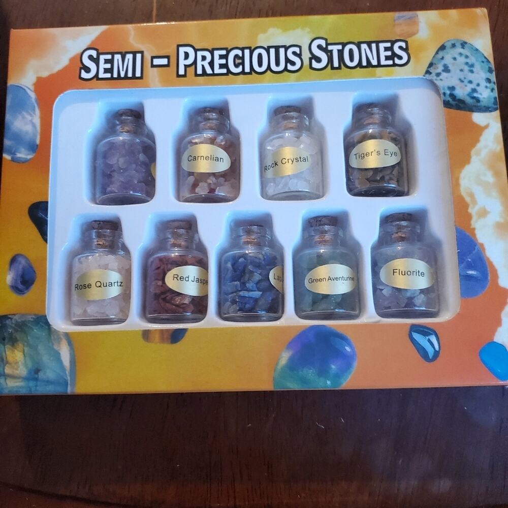 Enchanting Semi-Precious Stone Chips for Spell Jar